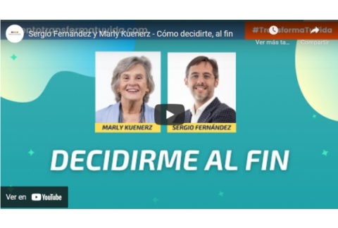 Sergio Fernández y Marly Kuenerz - Cómo decidirte, al fin