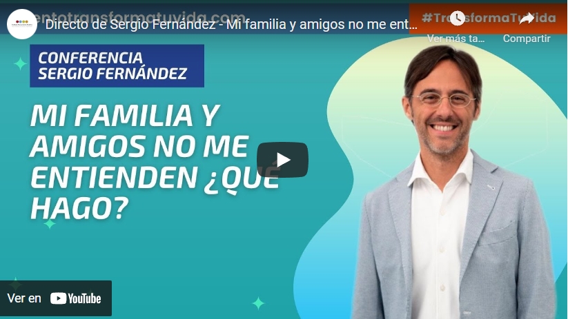 Imagen portada Directo de Sergio Fernández - Mi familia y amigos no me entienden... ¿qué hago?