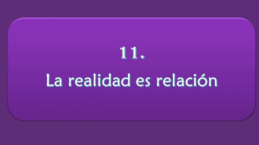 Imagen portada La realidad es relación