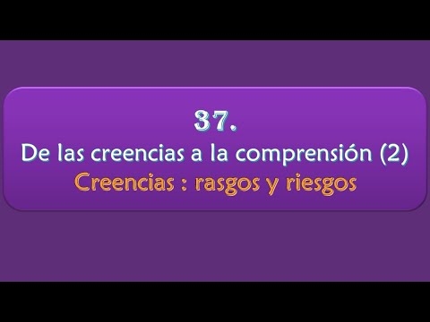 Imagen portada De las creencias a la comprensión (2) - Creencias: rasgos y riesgos