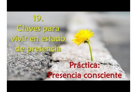 Claves para vivir en estado de presencia - Práctica: Presencia Consciente