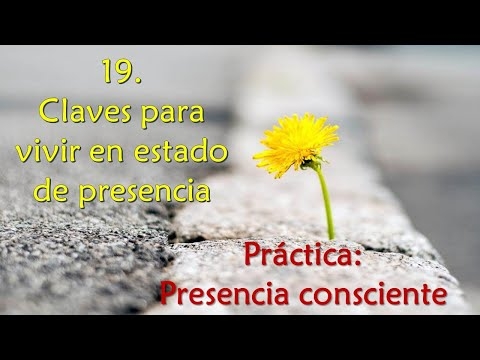 Imagen portada Claves para vivir en estado de presencia - Práctica: Presencia Consciente