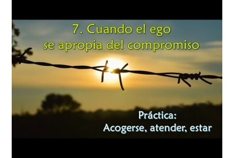 Cuando el ego se apropia del compromiso - Práctica: Acogerse, atender, estar