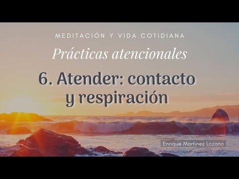 Imagen portada Atender: contacto y respiración