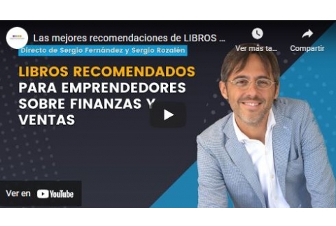 Las mejores recomendaciones de LIBROS para emprendedores sobre finanzas y ventas