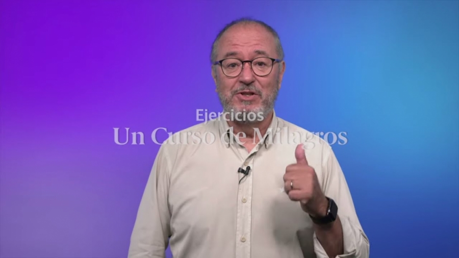 Imagen portada "Creo ver un un mundo hostil" Ejercicios Un Curso de Milagros: Lección 12 - Enric Corbera
