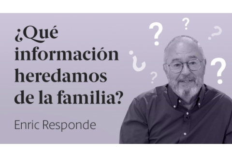 ¿Qué información heredamos de la familia?  Enric Responde 51
