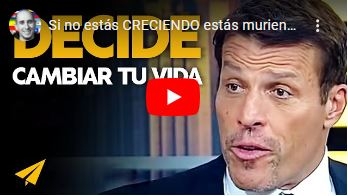 Imagen portada Si no estás CRECIENDO estás muriendo por dentro | Tony Robbins en Español: 10 Reglas para el éxito