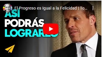 Imagen portada El Progreso es Igual a la Felicidad | Tony Robbins en Español: 10 Reglas para el éxito