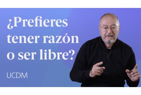 ¿Tener la razón o ser libre?  Un Curso de Milagros con Enric Corbera