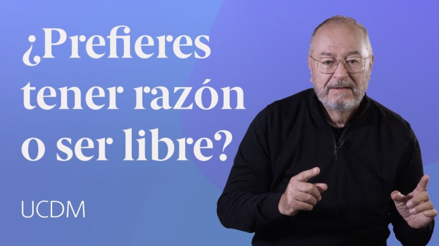 Imagen portada ¿Tener la razón o ser libre?  Un Curso de Milagros con Enric Corbera