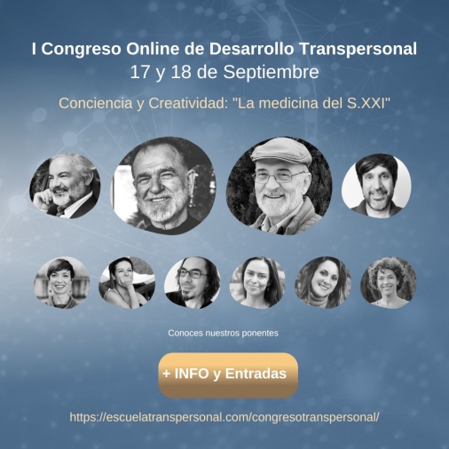 Imagen portada I Congreso Online de Desarrollo Transpersonal - 17 y 18 de septiembre (entradas en directo y en diferido)