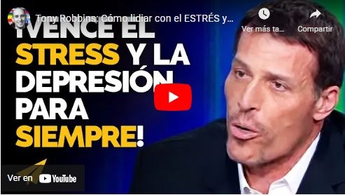 Imagen portada Tony Robbins: Cómo lidiar con el ESTRÉS y la DEPRESIÓN