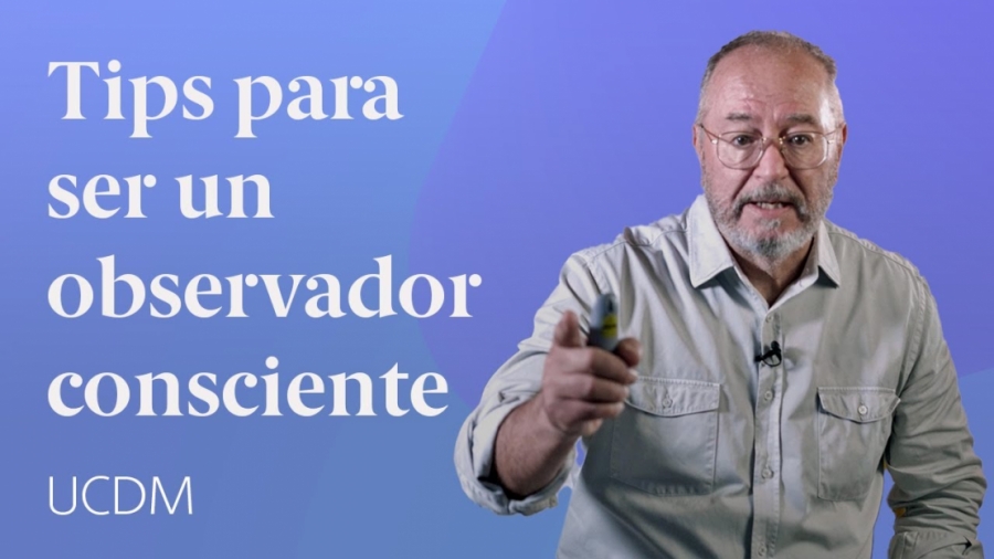 Imagen portada Observador Consciente  Un Curso de Milagros con Enric Corbera