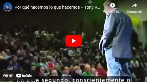 Imagen portada Por qué hacemos lo que hacemos - Tony Robbins en Español Ted Talk