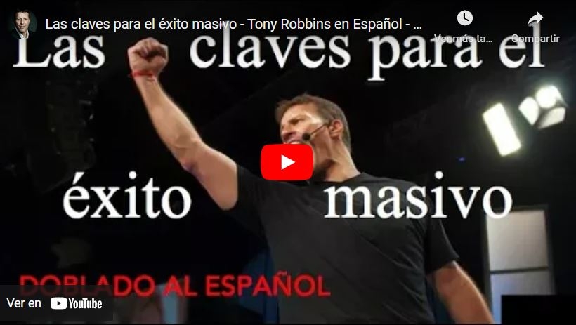 Imagen portada Las claves para el éxito masivo - Tony Robbins en Español - COMPLETO doblado al español
