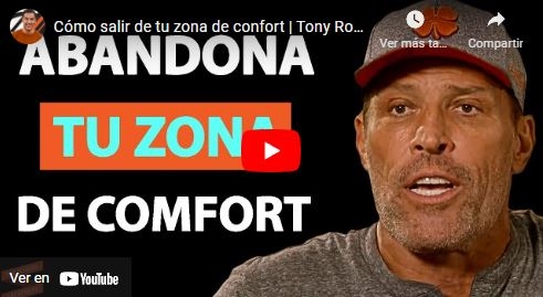 Imagen portada Cómo salir de tu zona de confort | Tony Robbins