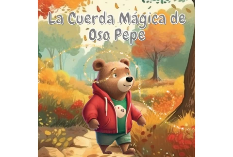 La Cuerda Mágica de Oso Pepe | Libro de cuentos para dormir niños y niñas de 2 a 7 Años con temores a separarse de los padres