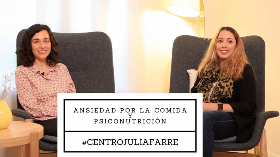 Imagen portada Ansiedad por la comida ¿Cómo tratarla desde la psiconutrición? #centrojuliafarre