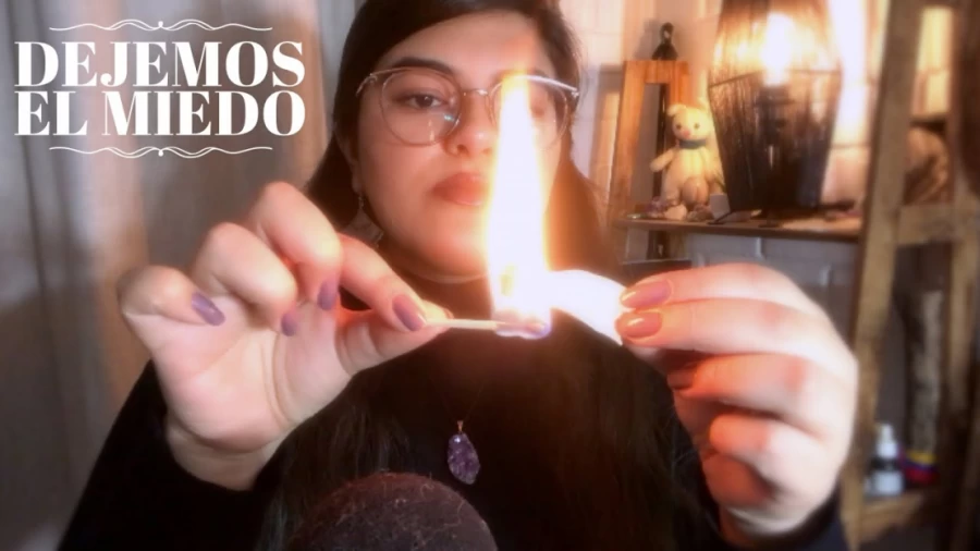 Imagen portada ASMR Para olvidar el miedo y la ansiedad 🌻 LIMPIEZA ENERGETICA ✨