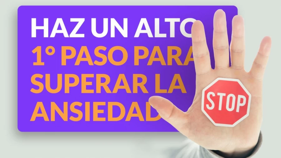 Imagen portada Primer paso para superar la ansiedad: Haz un alto y acéptala 1️⃣ ✅