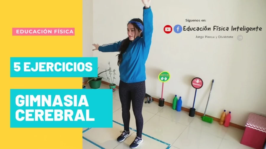 Imagen portada 5 EJERCICIOS DE COORDINACIÓN /GIMNASIA CEREBRAL PARA NIÑOS/EDUCACIÓN FÍSICA