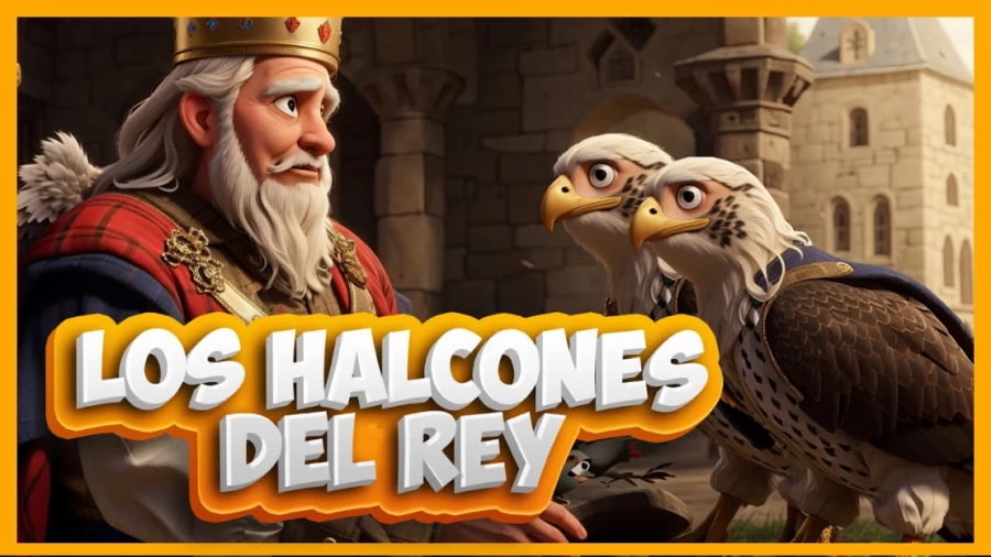 Imagen portada Los dos halcones del rey. REFLEXION Y SABIDURÍA