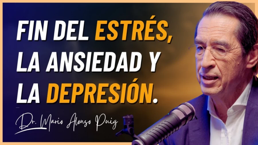 Imagen portada Fin del Estrés, La Ansiedad y La Depresión. Dr. Mario Alonso Puig.