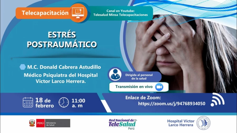 Imagen portada ESTRÉS POSTRAUMÁTICO - Psiquiatra Donald Cabrera