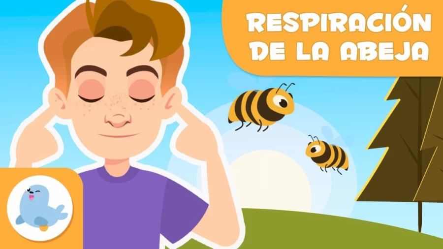 Imagen portada MINDFULNESS PARA NIÑOS 🧘♀️ La respiración de la abeja 🐝 Técnicas de atención plena