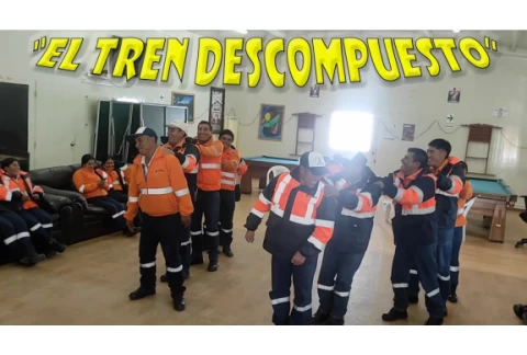 Dinamica "el tres descompuesto" trabajo en equipo coordinado