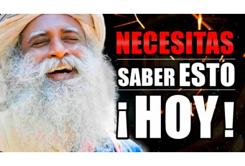 COMO RECUPERAR TU ENERGÍA VITAL | Sadghuru en Español