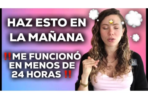 TÉCNICA POR LA MAÑANA con LA LEY DE ATRACCIÓN Para Atraer Lo que Quieres (Realmente Funciona)