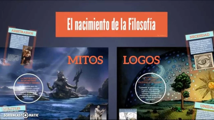 Imagen portada Origen de la Filosofía: del mito al logos.