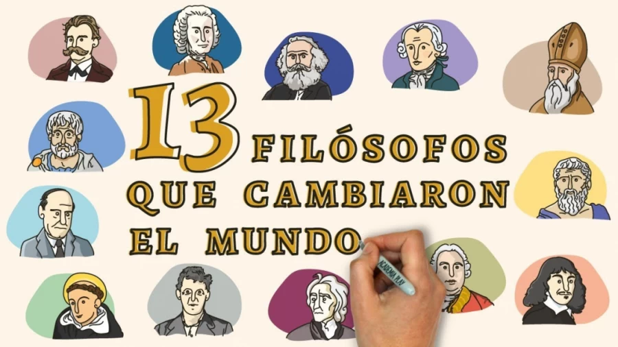 Imagen portada 13 filósofos que cambiaron el mundo