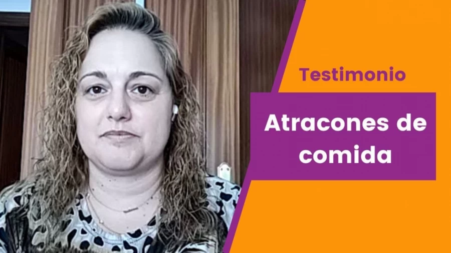 Imagen portada Testimonio sobre atracones de comida.
