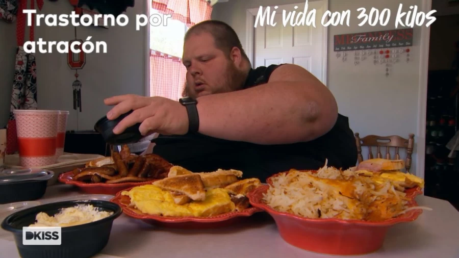 Imagen portada Mike pesa 340 kilos y padece trastorno por atracón | Mi vida con 300 kilos