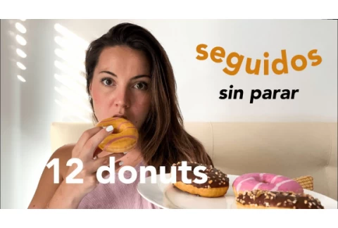 24 horas comiendo: 12 donuts seguidos | trastorno por atracón