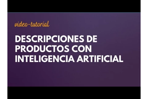 Crear descripciones de productos con inteligencia artificial para Amazon o tiendas online - dupla.ai