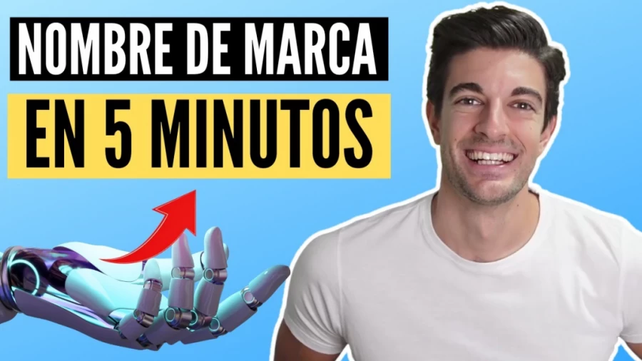 Imagen portada 🤖 Cómo PONER NOMBRE A TU MARCA [ EN 5 MINUTOS ] utilizando IA (MEJOR QUE CHATGPT)