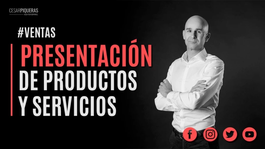 Imagen portada Presentación de productos y servicios | Ventas | César Piqueras