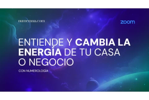 Taller Online | Entiende y cambia la energía de tu casa o negocio con numerología