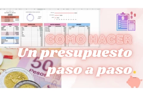 PRESUPUESTO PASO A PASO | Guía para principiantes | Presupuesto de base cero | Finanzas personales.