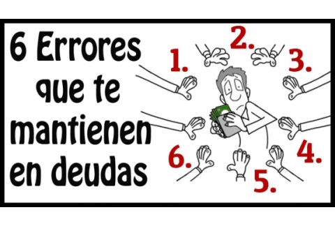 La gente que comete estos 6 errores NUNCA saldrá de sus deudas