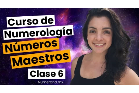 ¿QUÉ son los NÚMEROS MAESTROS? 🌌 Curso de NUMEROLOGÍA