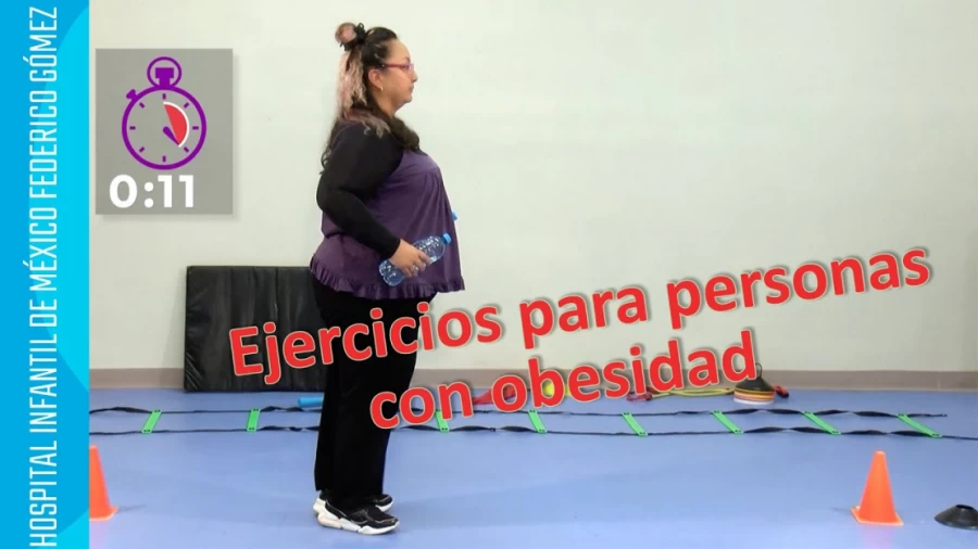 Imagen portada Ejercicios para personas adultas con obesidad
