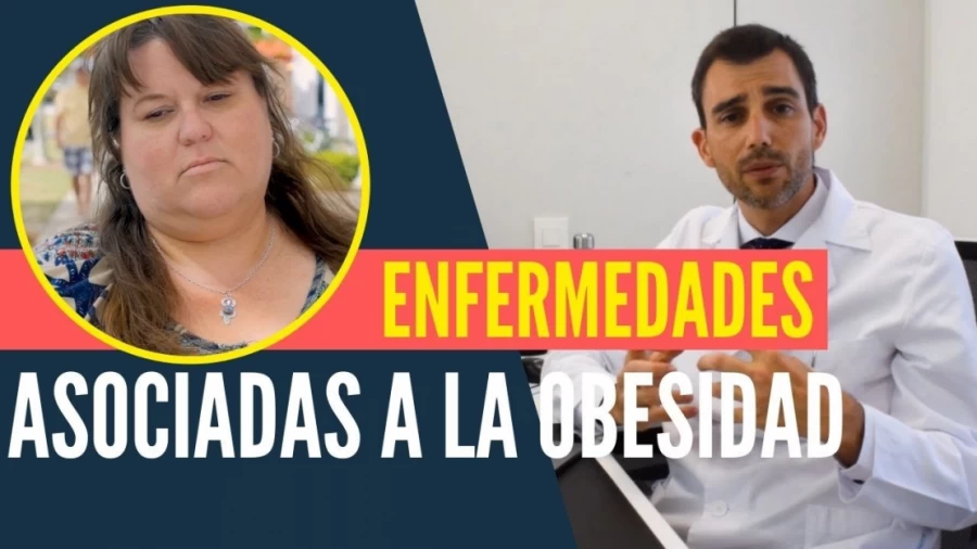 Imagen portada Enfermedades asociadas a la Obesidad- Doctor Álvaro Bueno Delgado