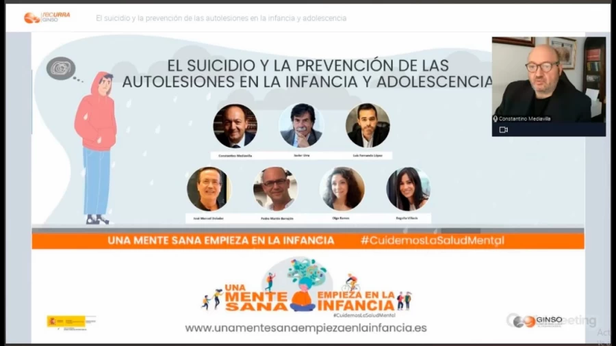 Imagen portada “El suicidio y la prevención de las autolesiones en la infancia y adolescencia”