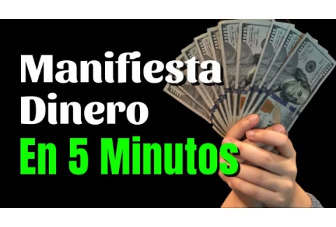 APRENDE A MANIFESTAR DINERO EN 5 MINUTOS | Técnica Fast Money (Ley de Atracción)