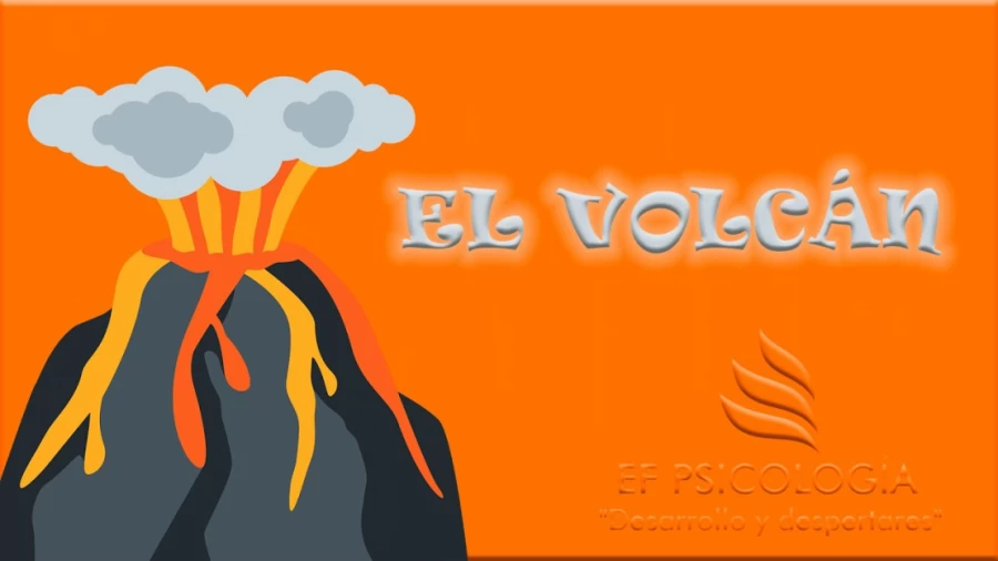 Imagen portada Técnica de autorregulación emocional para niños, "El volcán"